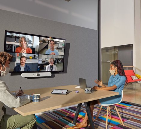Finding the right video conferencing solution for a hybrid work environment